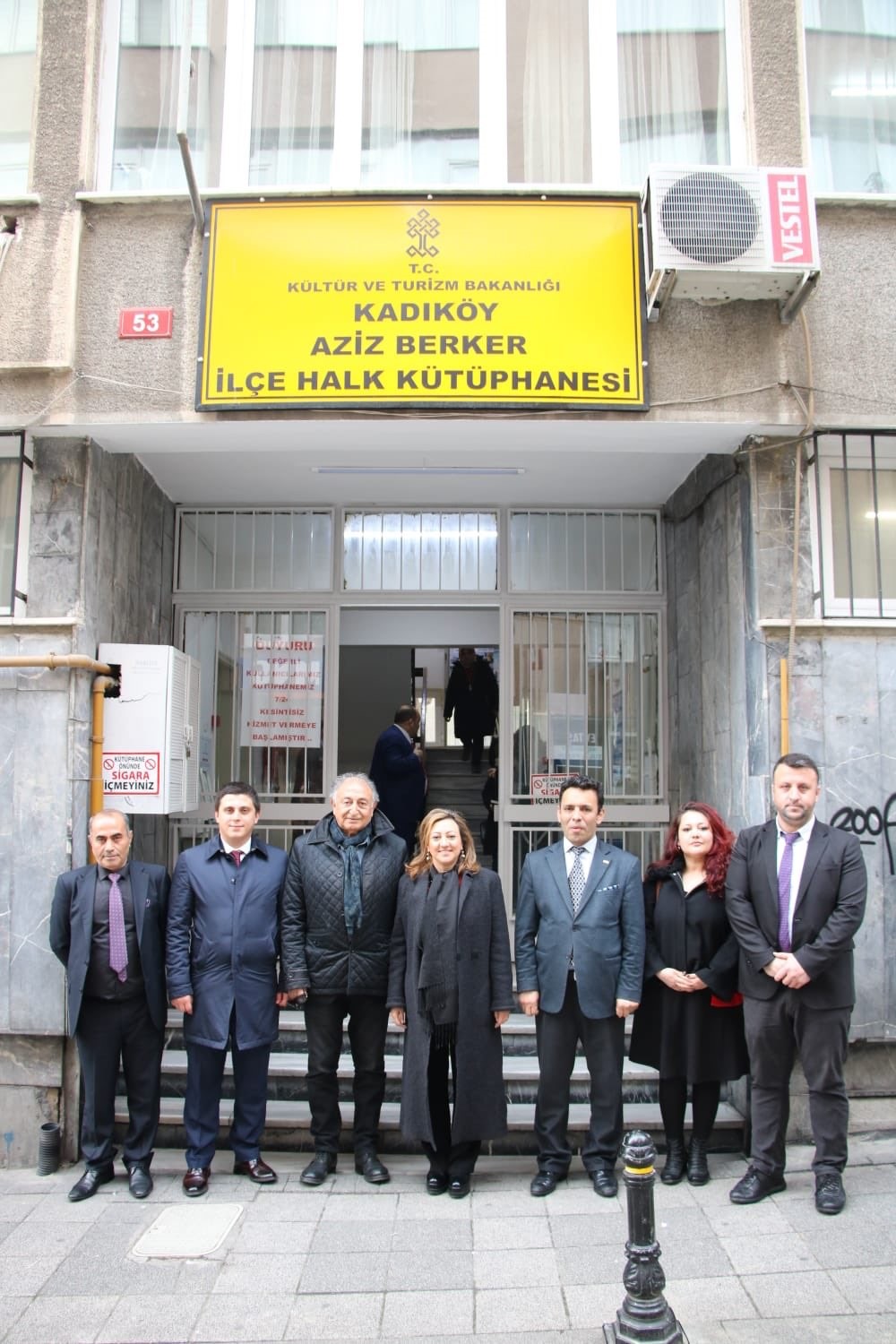Aziz Berker İlçe Halk Kütüphanesi Ziyareti