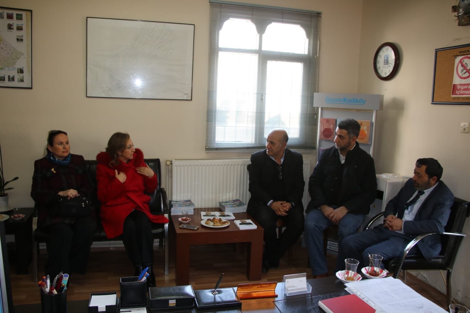 Özgül Özkan Yavuz Koşuyolu Muhtar Ziyareti