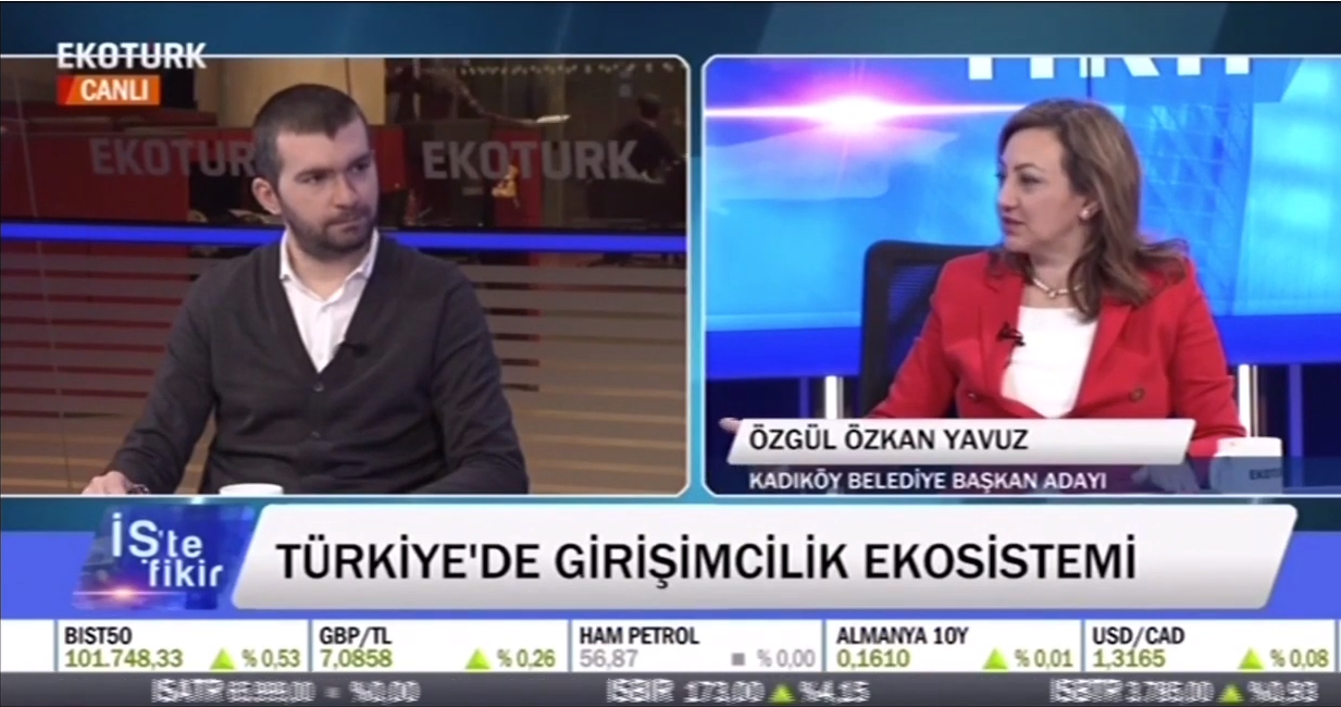 Özgül ÖZKAN YAVUZ Ekotürk TV İş'te Fikir Programına Konuk Oldu