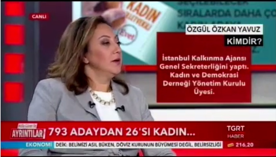Özgül Özkan Yavuz TGRT Haber Atilla Güner ile Ayrıntılar programına konuk oldu