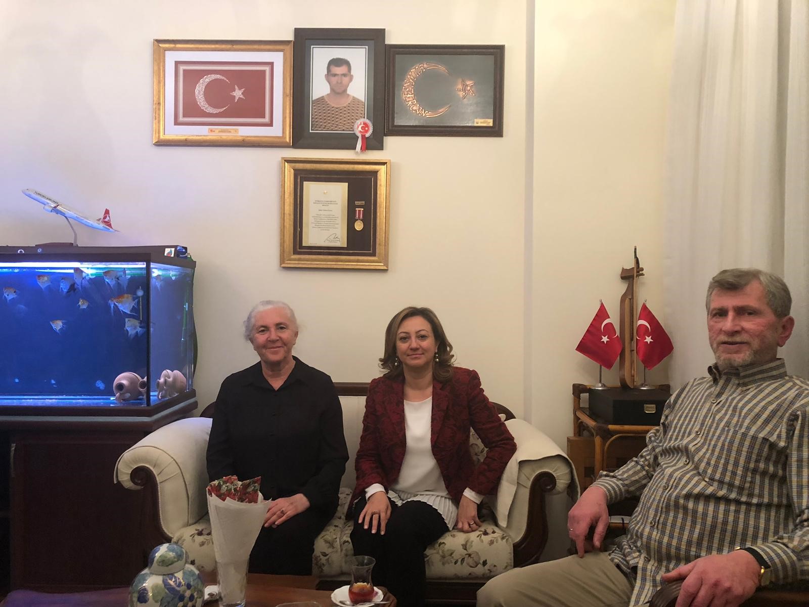 15 Temmuz Şehidi Yılmaz Ercan'ın Ailesinin Ziyareti