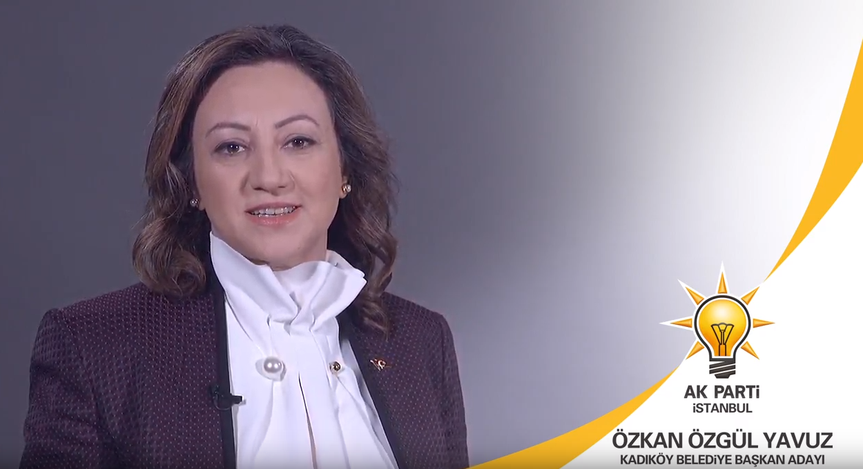 Özgül Özkan Yavuz Kadıköy Belediye Başkan Adayı