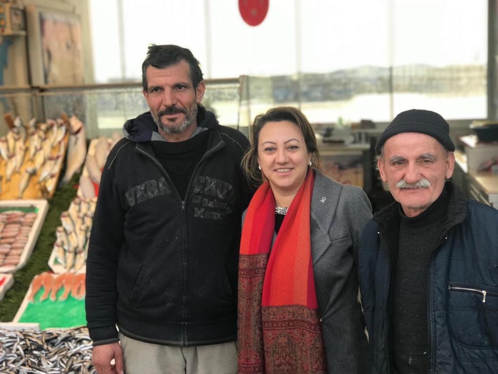 Özgül Özkan Yavuz Bostancı Esnaf Ziyareti