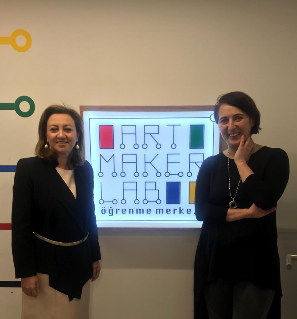 Özgül ÖZKAN YAVUZ, Art Maker Lab Ziyareti